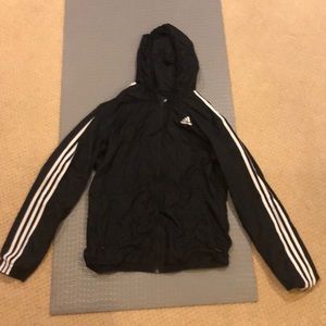 Adidas men’s zip up windbreaker